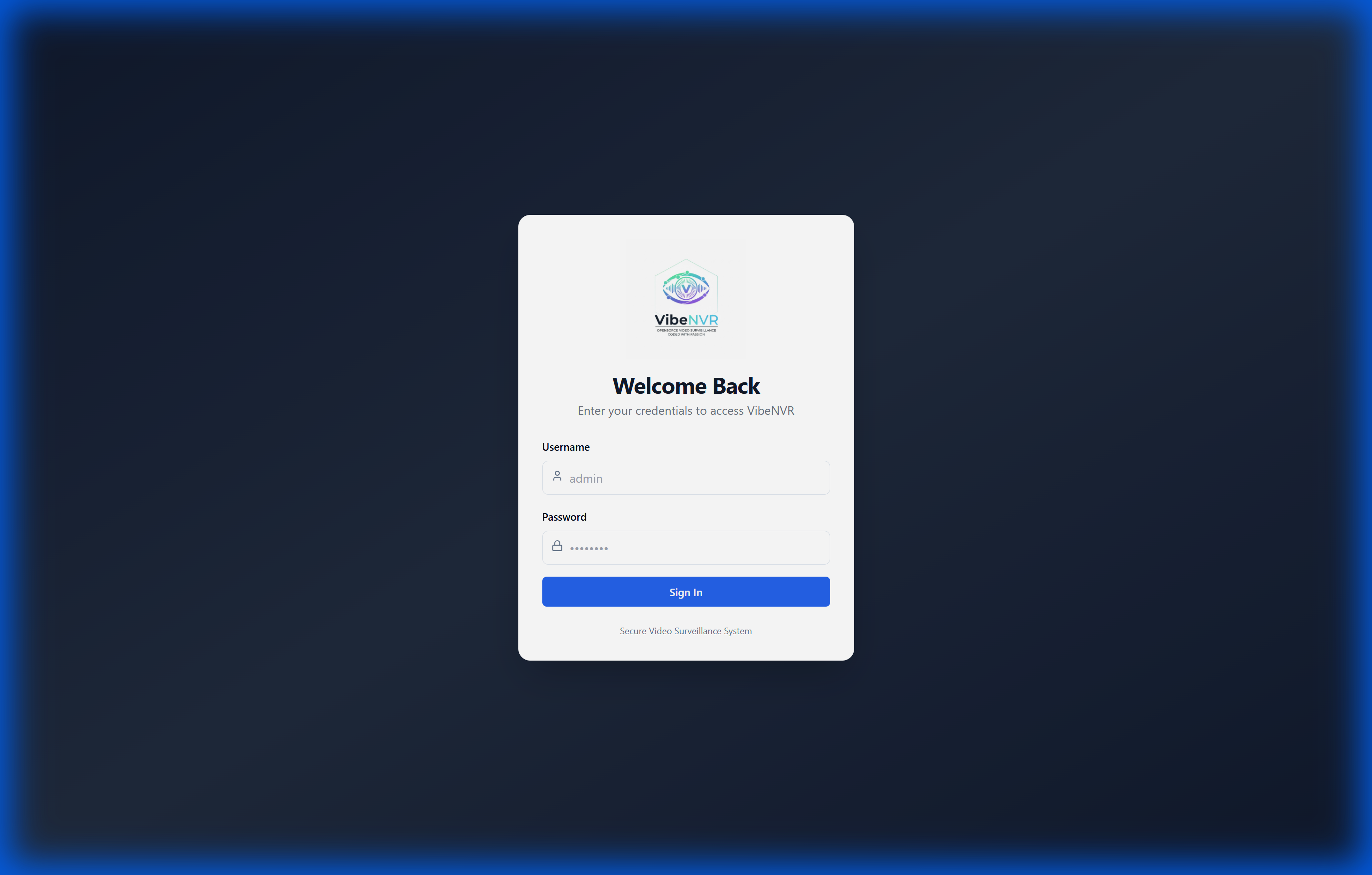 Login Page